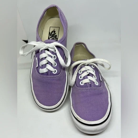 VANS Authentic Shoes Classic Lace-Up, CHALK VIOLET, Sneakers, Men 4 / Women 5.5 - Picture 3 of 8
